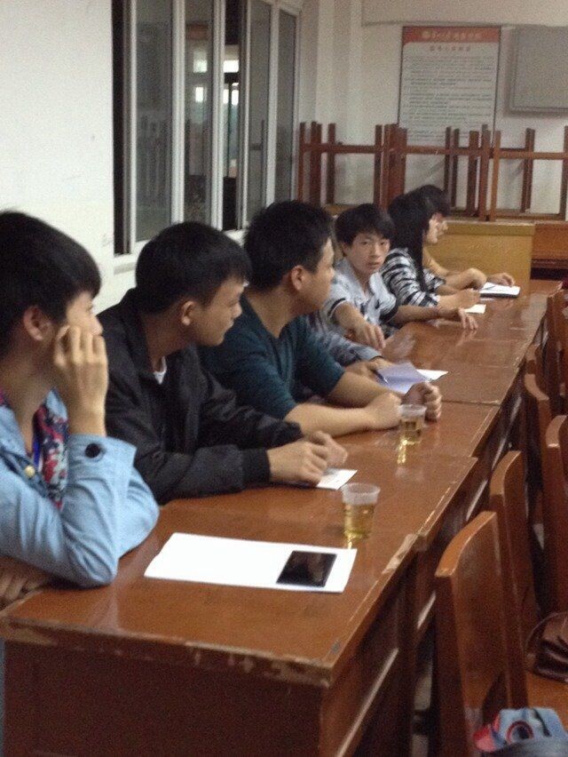 化工系及院团委学生会副部以上同学